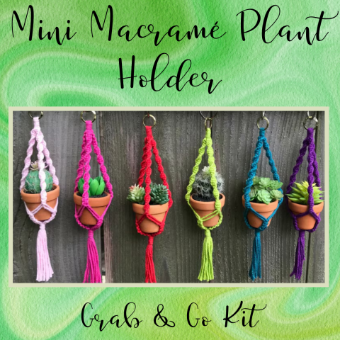 Mini Macramé Plant Holders